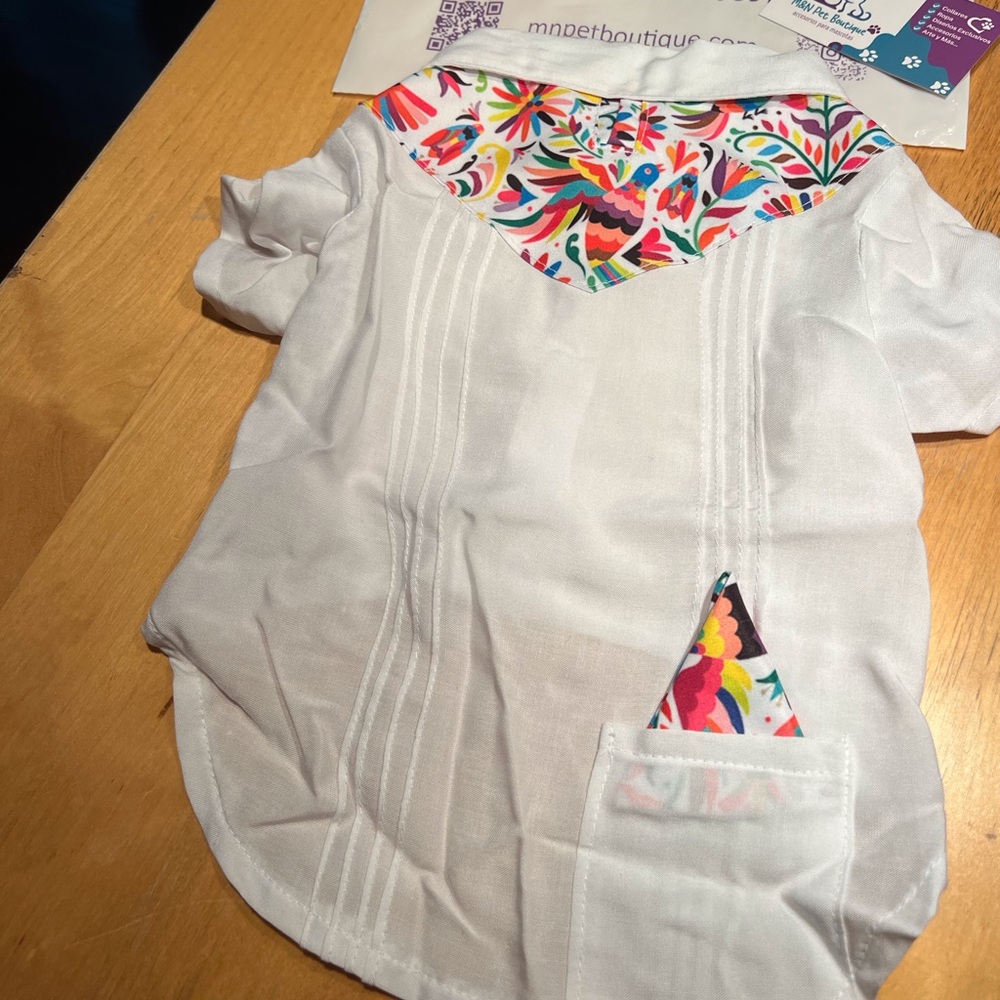 MEXICAN handmade DOG SHIRT 🇲🇽🐶 & hooman bling NWOT